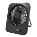 Desk Fan Portable Mini Fan Foldable Table Fan 20000/1200mAh USB Rechargerable Wall Fan Student Desktop Hang Fan Camping Tent Fan