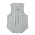 Summer Tank Top Mens Gym Fitness Training Clothing Quick Dry Silm Fit Bodybuilding Sleeveless Shirts Men Fashion Basketball Vest