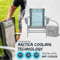 Cooling Cushion, Cools Down 45°F Up to 10 Hours, Battery Powered for Chair, Car Seat, Camping, Golf Cart, Standard Size