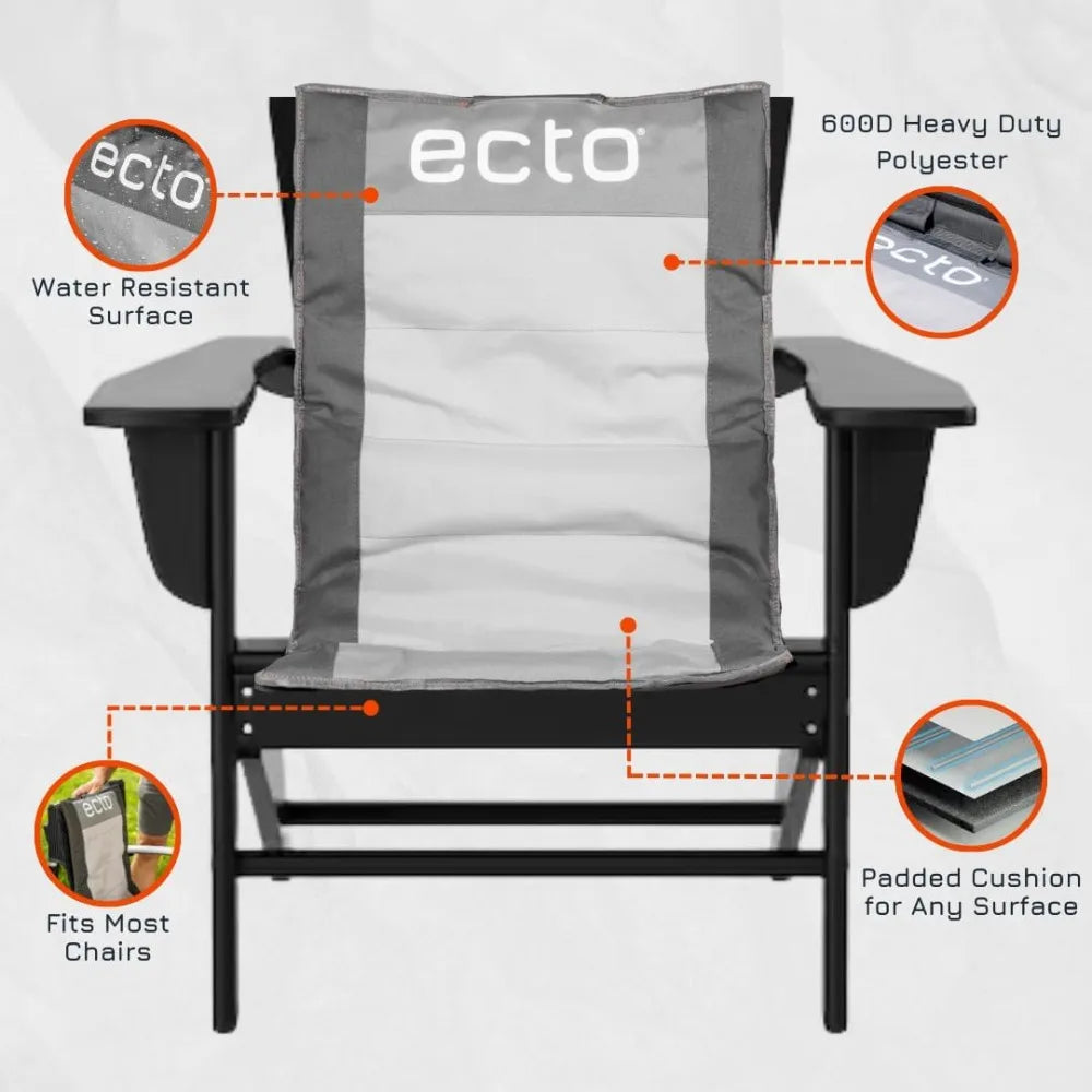 Cooling Cushion, Cools Down 45°F Up to 10 Hours, Battery Powered for Chair, Car Seat, Camping, Golf Cart, Standard Size